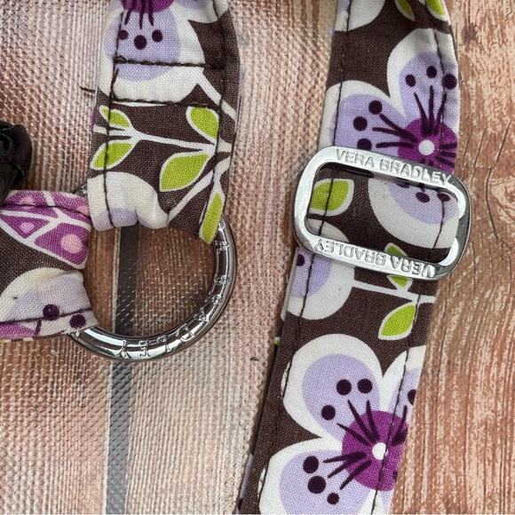 Vera Bradley Plum Petals Hipster Crossbody
Bag Shoulder green/purple - Picture 3 of 14